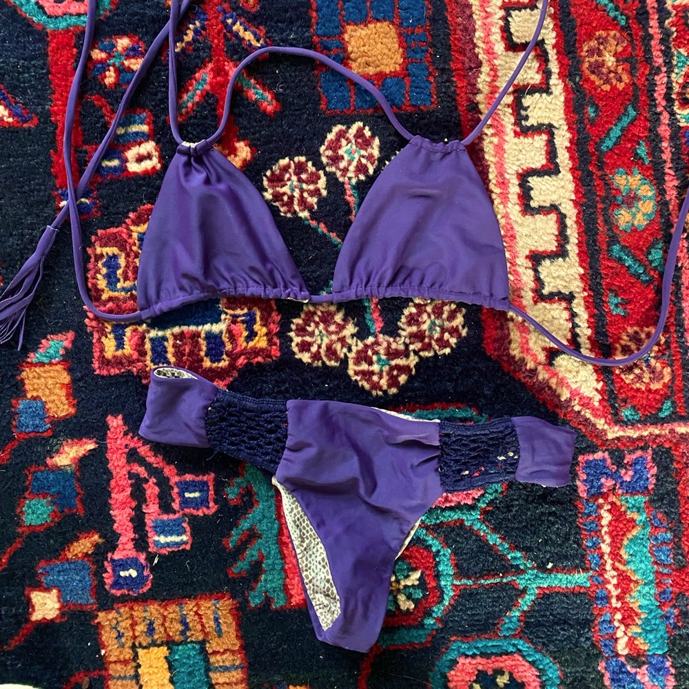 Crochet Purple Acacia